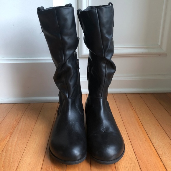 Birkenstock Sarnia High Boot Black Leather - Picture 3 of 8